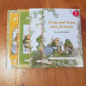 4 Frog and Toad books